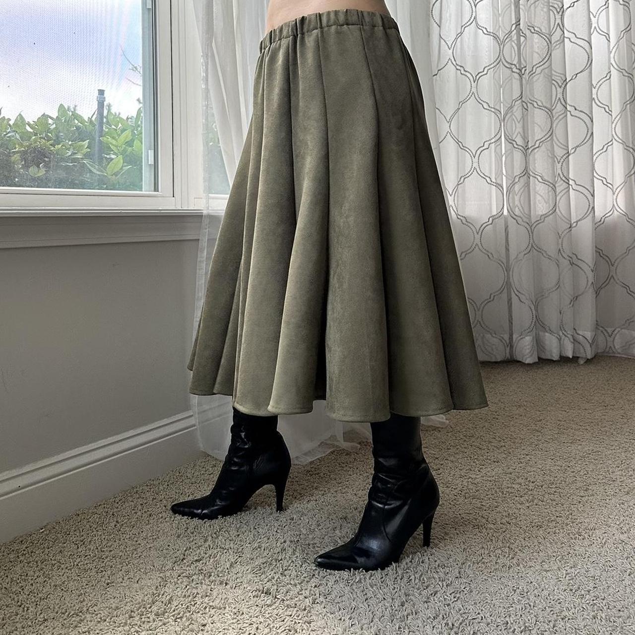 Women's Green Skirt