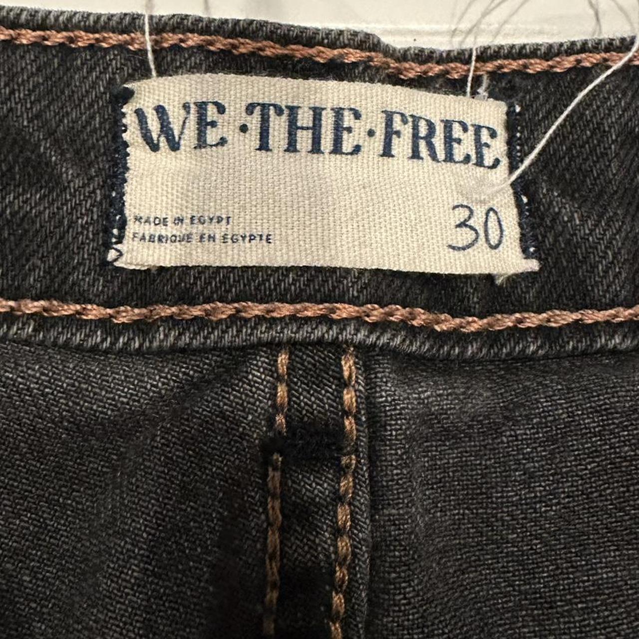 We The Free Women's Grey and Black Jeans