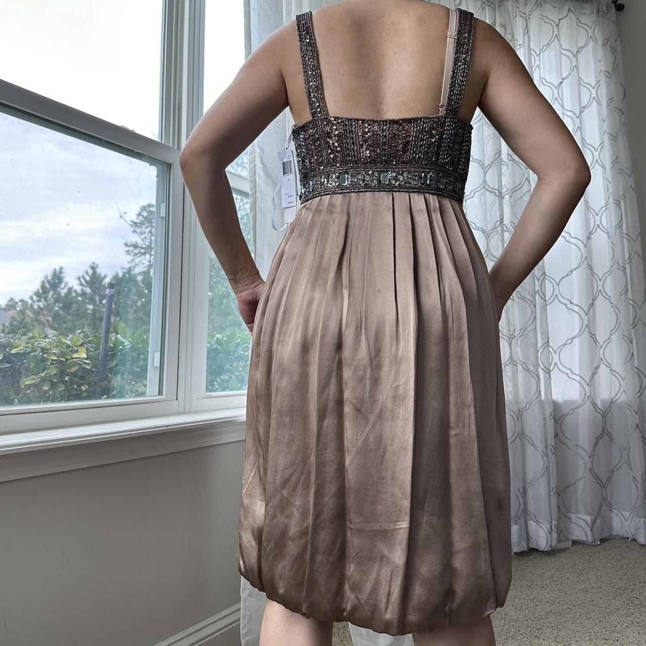 Sue Wong Women's Brown and Tan Dress