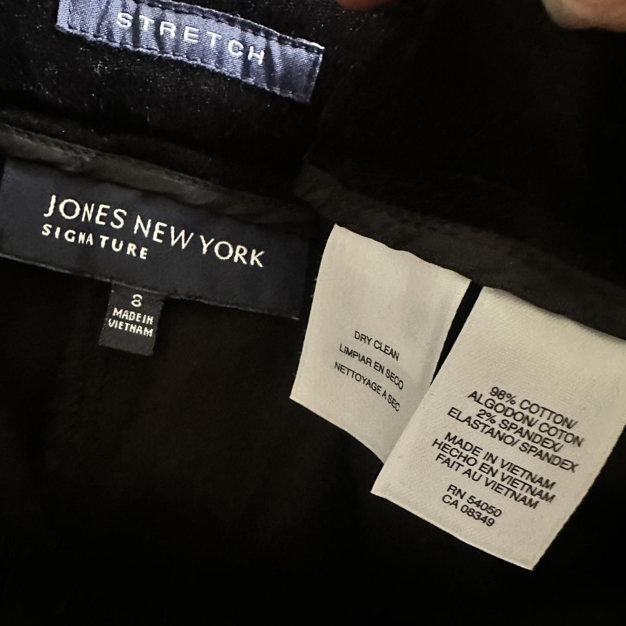 Jones New York Women's Black Trousers