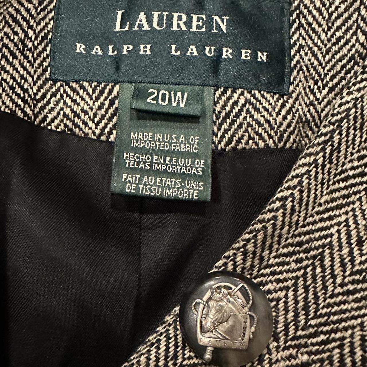 Ralph Lauren Women's Grey and Silver Jacket