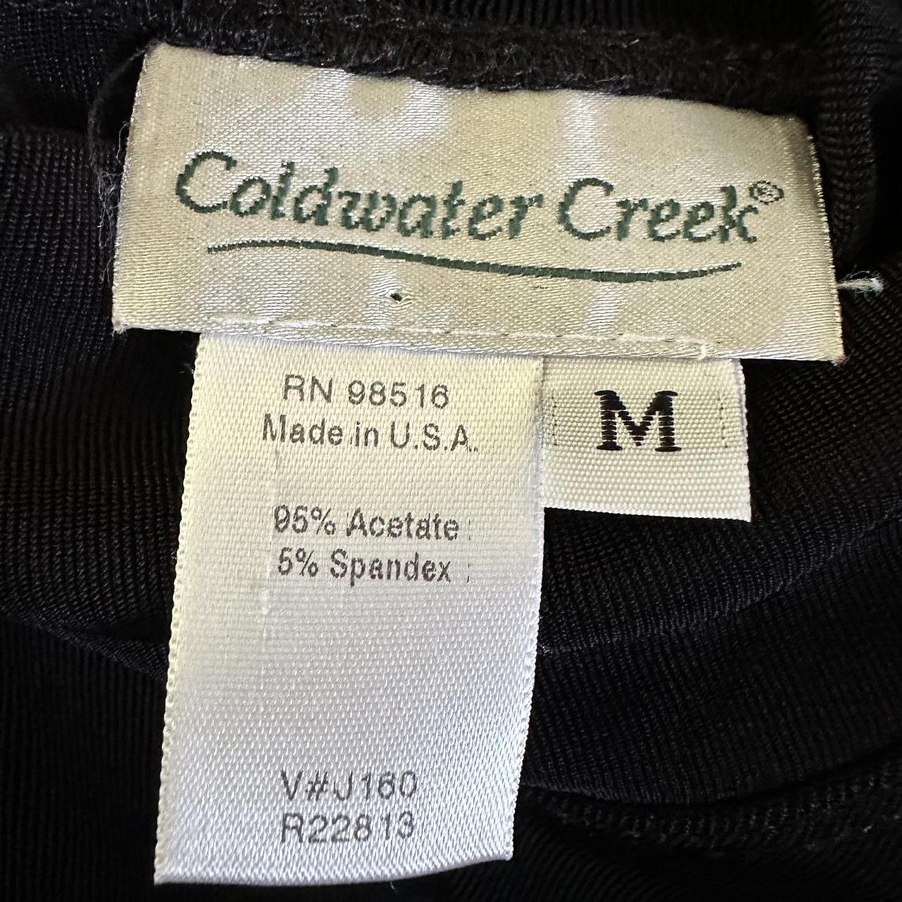Coldwater Creek Women's Black Vest
