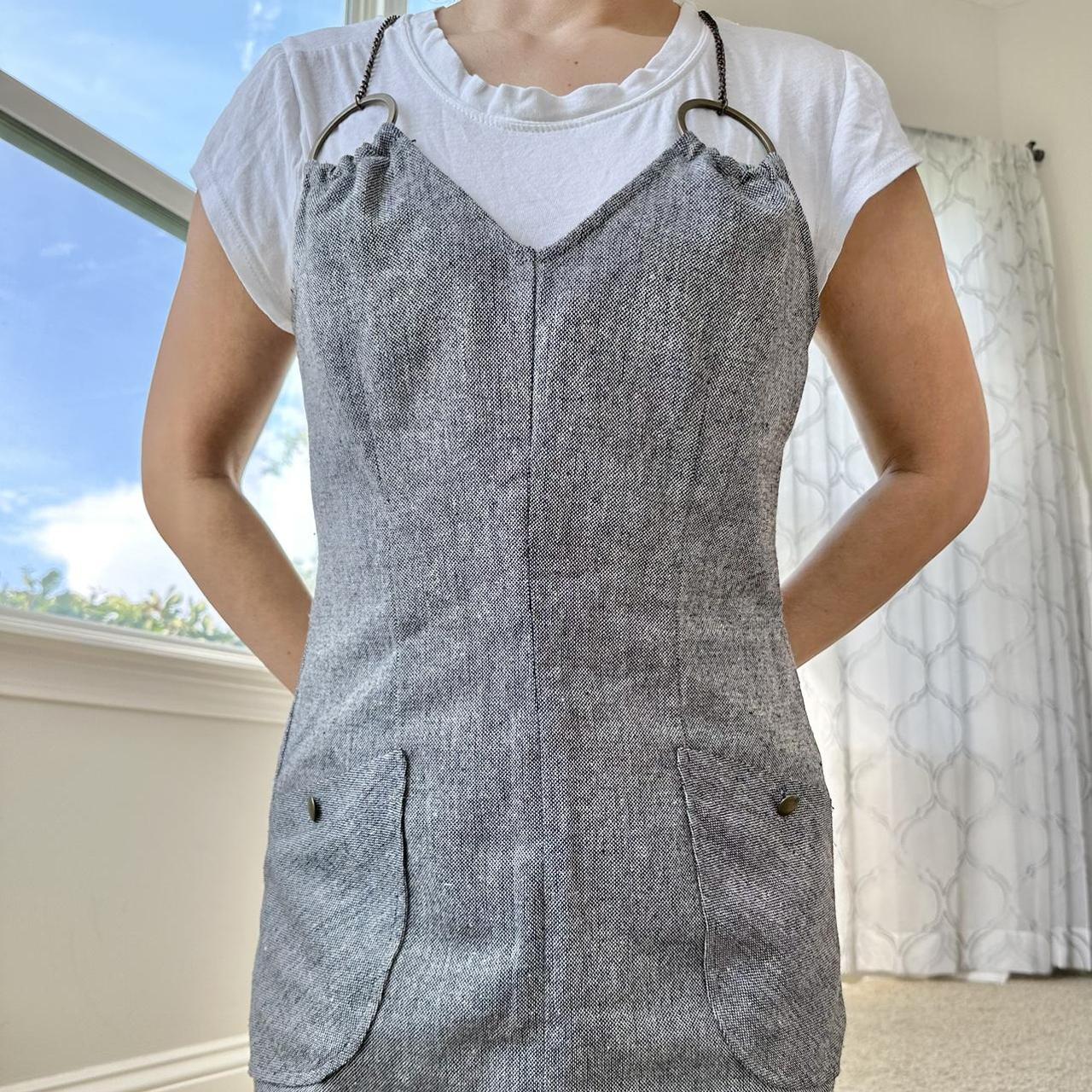 Women's Black and White Dress