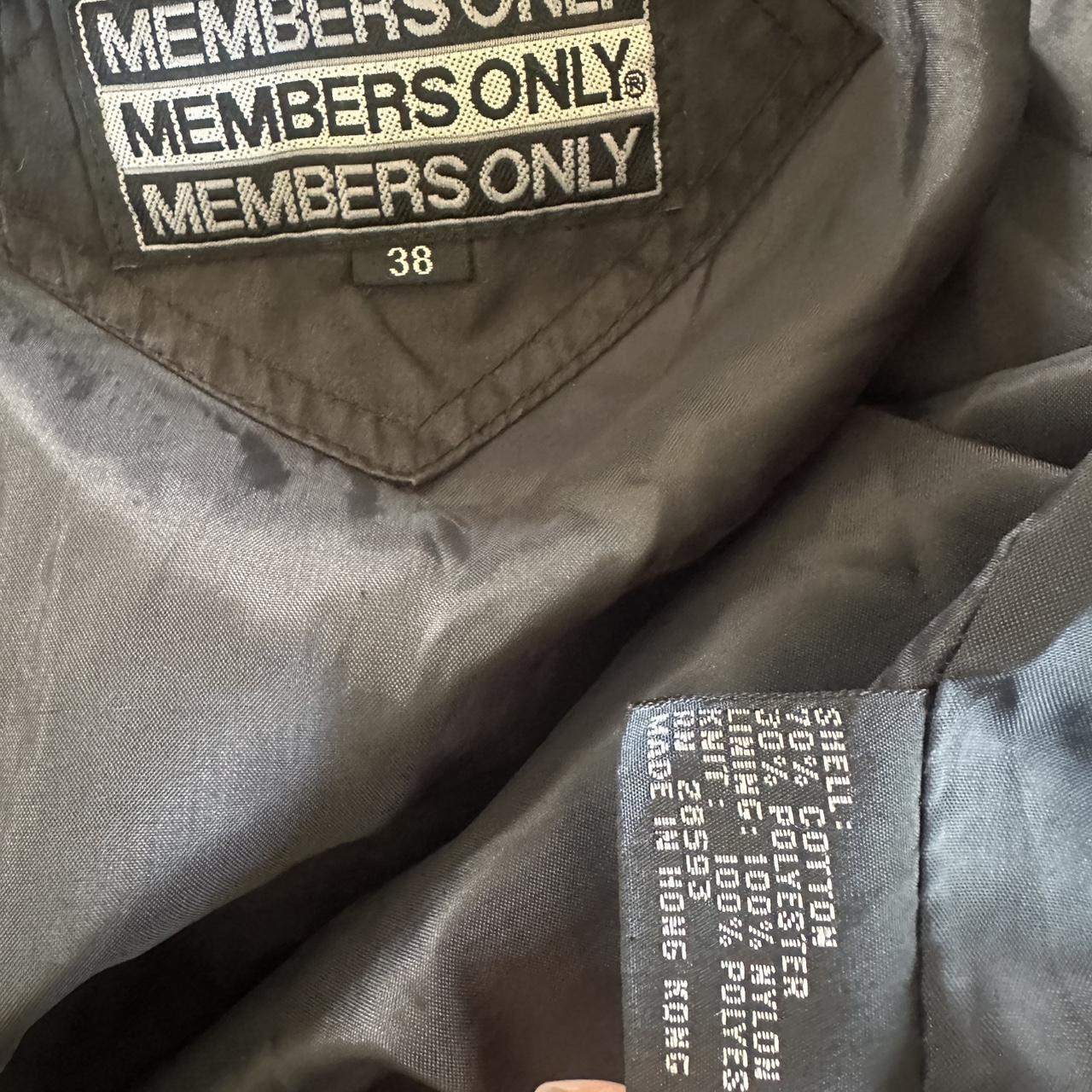Members Only Women's Black Jacket