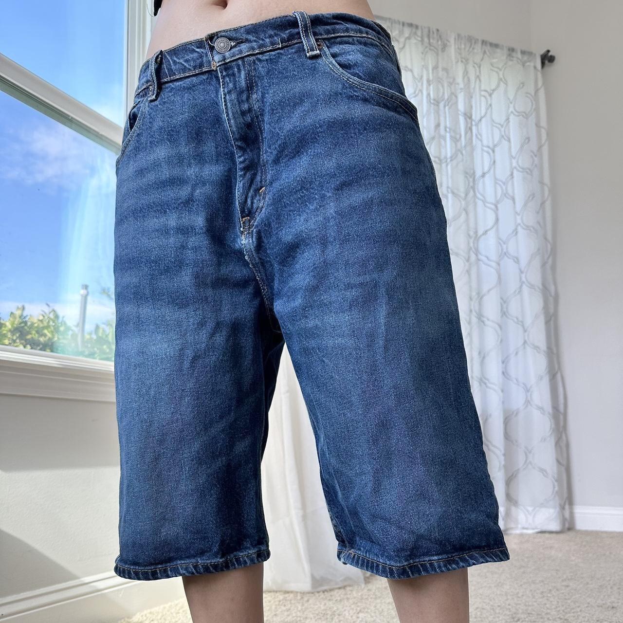 Levi's Women's Blue and Navy Shorts