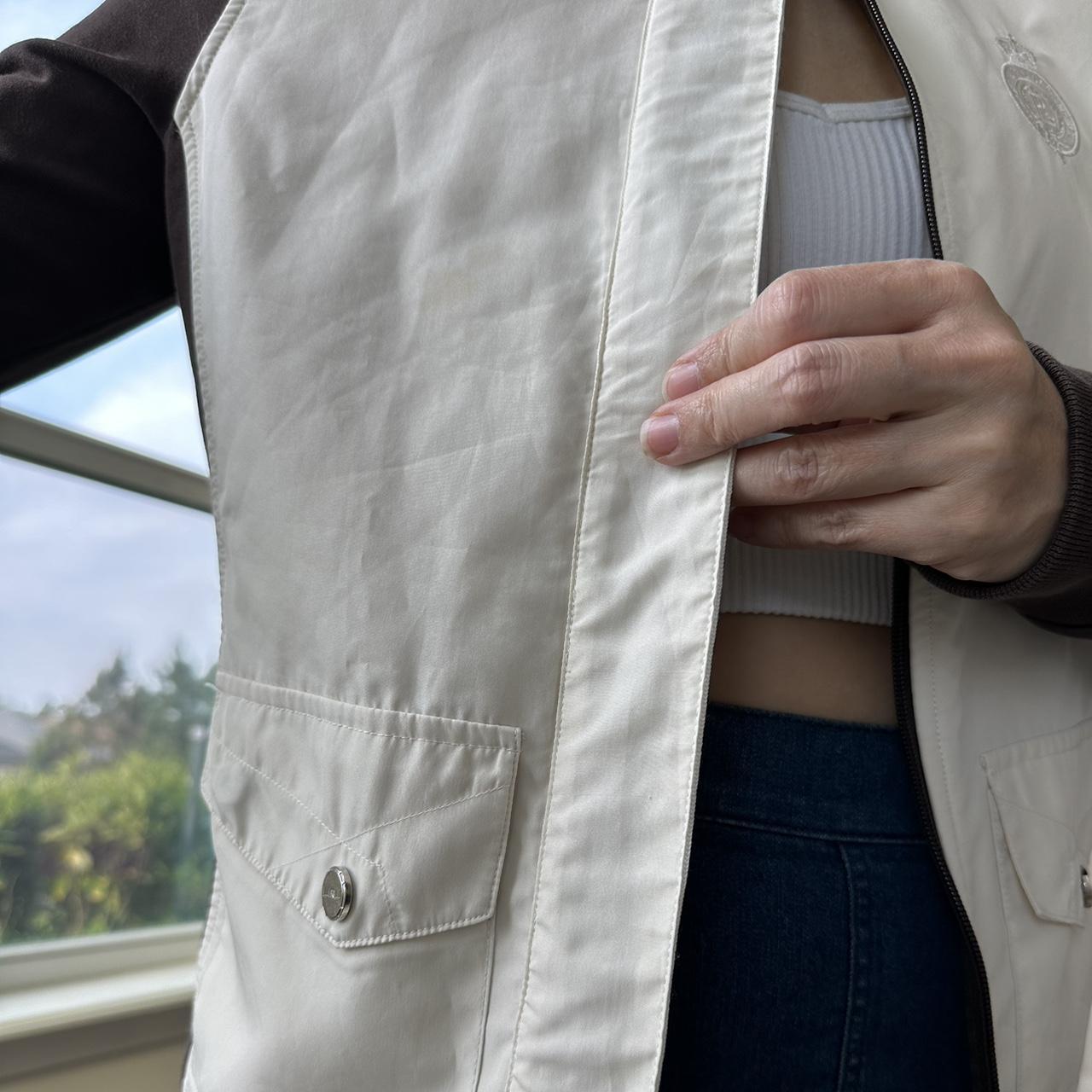 Ralph Lauren Women's Cream and Brown Jacket