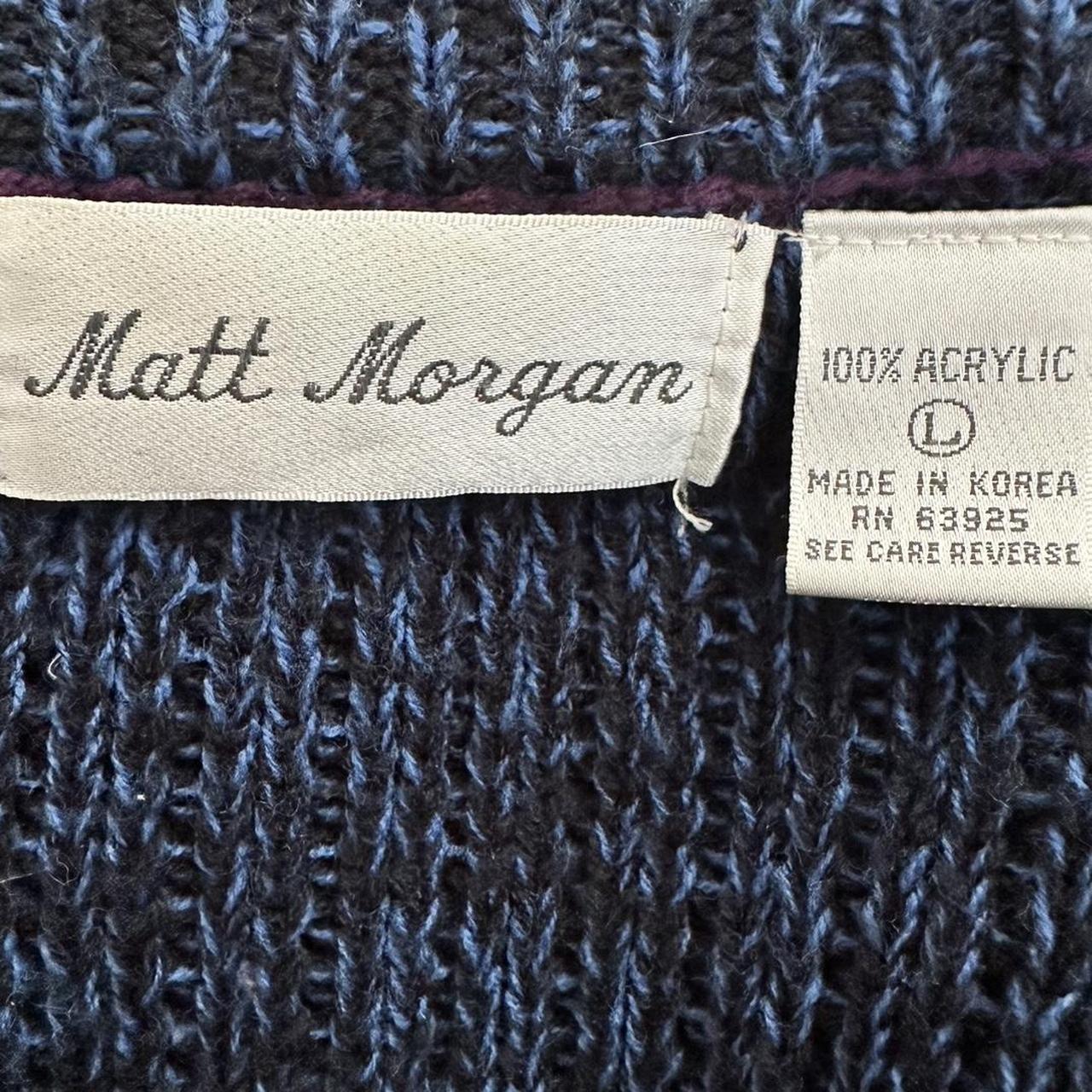 Women's Blue and Purple Cardigan
