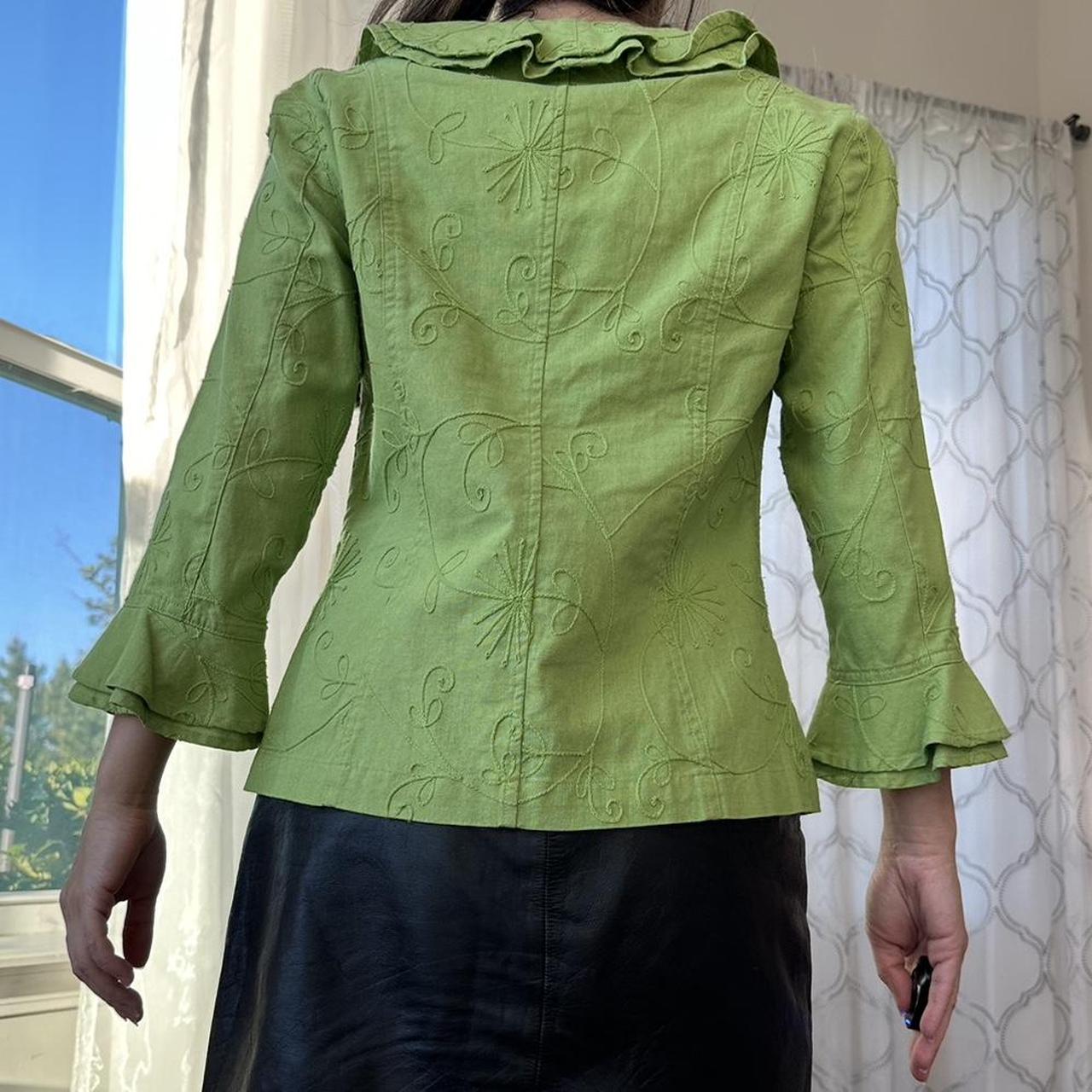 Women's Green Blouse
