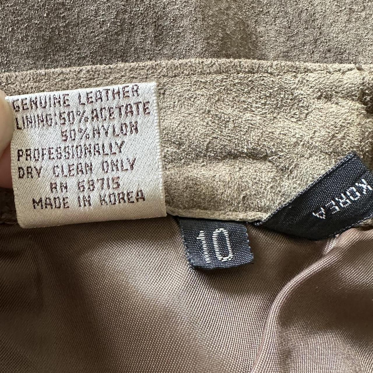 Women's Brown and Khaki Skirt