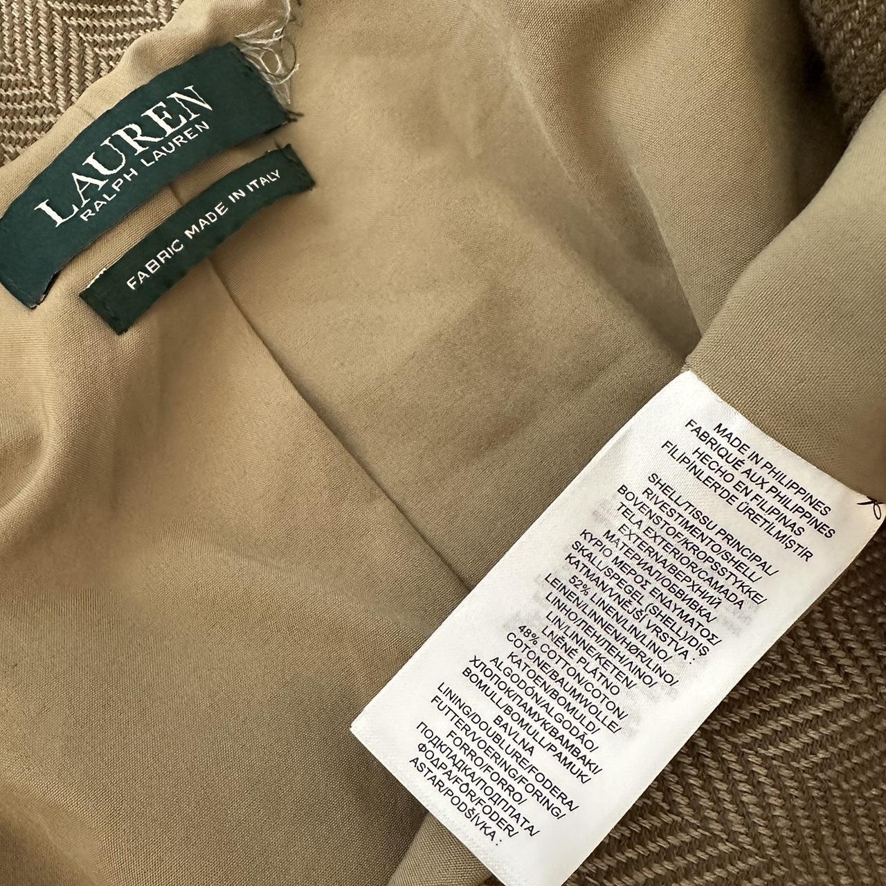Ralph Lauren Women's Green and Khaki Jacket