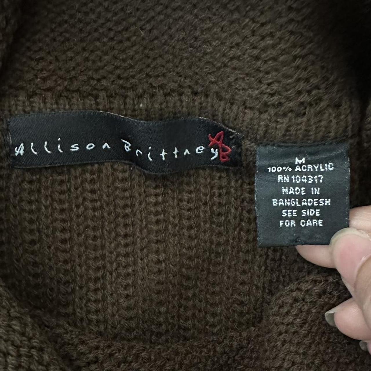 Women's Brown and Khaki Jumper