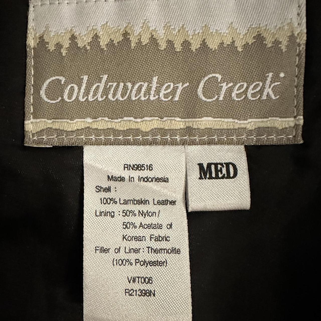 Coldwater Creek Women's Black Coat