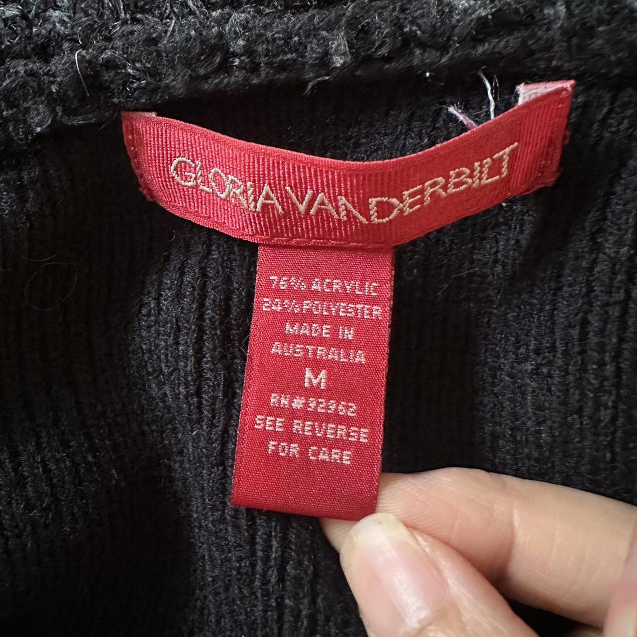 Gloria Vanderbilt Women's Black Coat