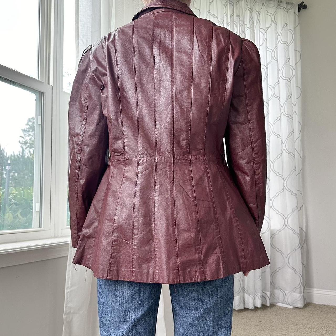 Women's Burgundy Jacket