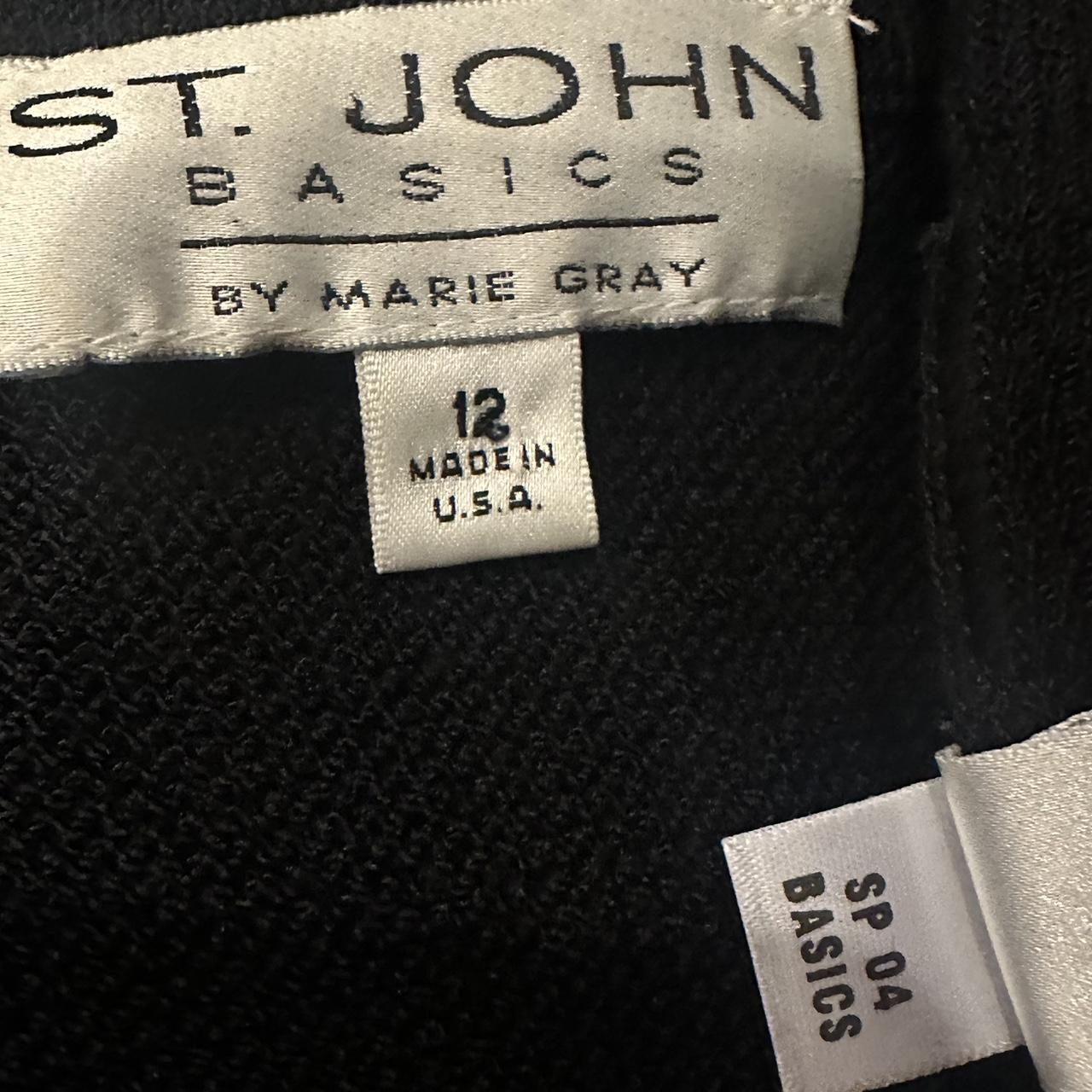 St. John Women's Black and Gold Jacket