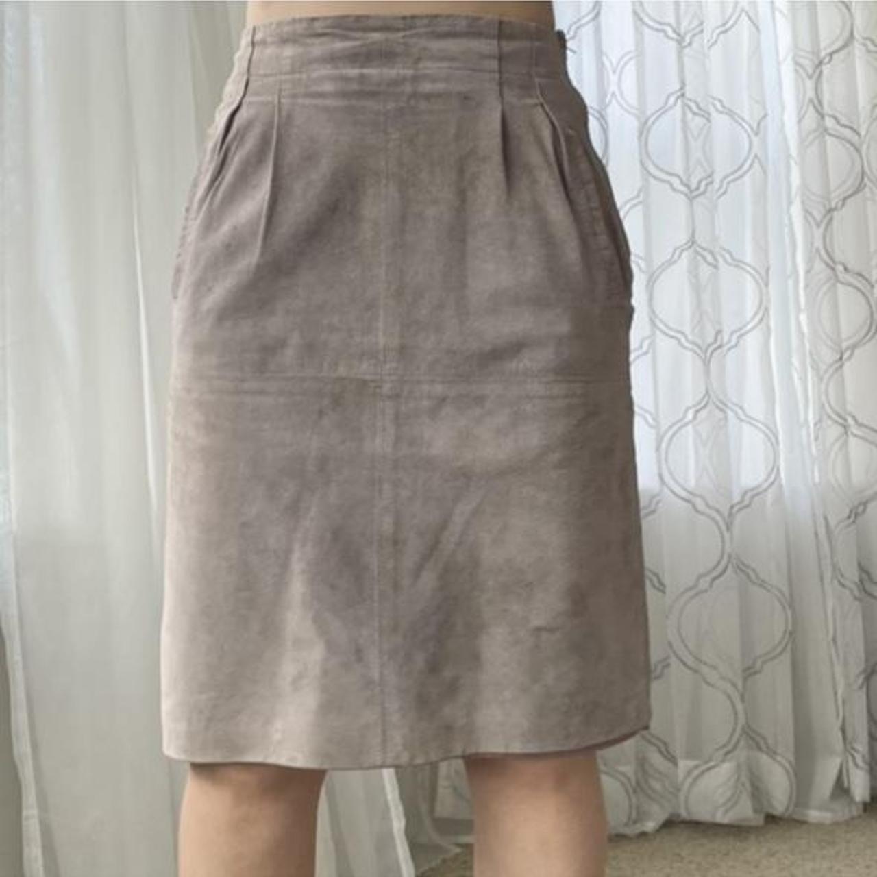 Women's Brown and Tan Skirt
