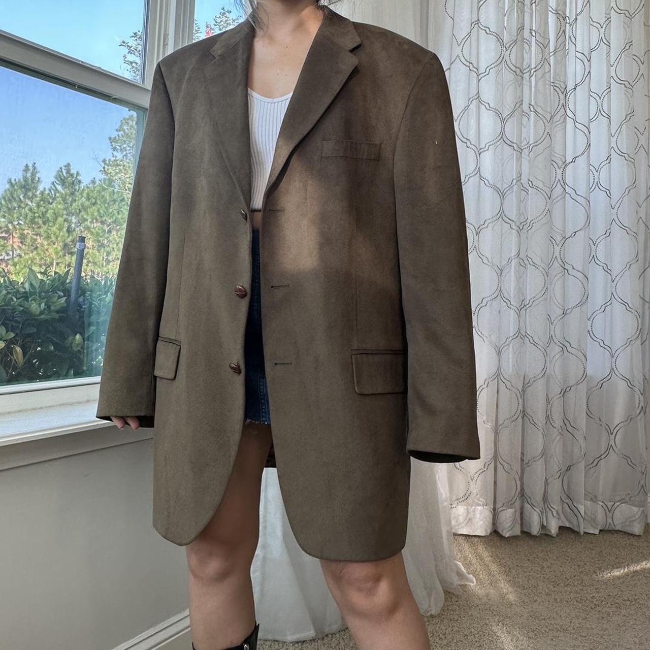 Ralph Lauren Women's Brown and Khaki Jacket