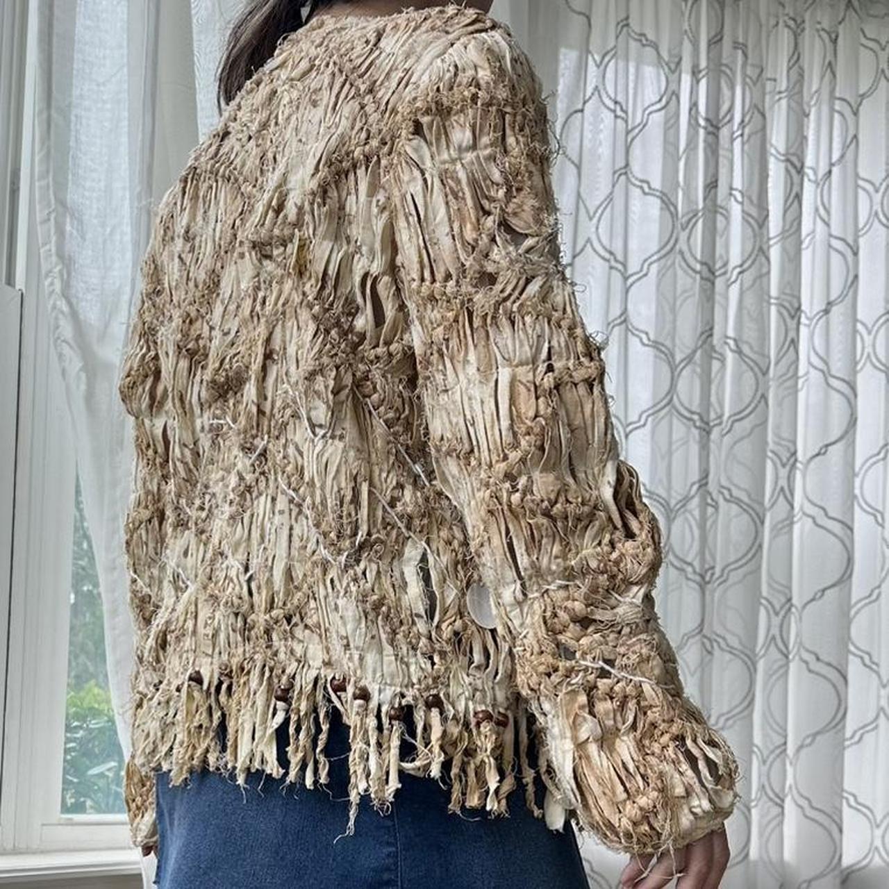 Women's Tan and Brown Jacket
