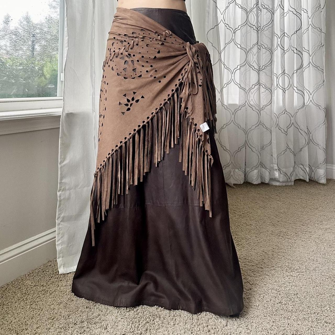 Women's Brown Scarf-wraps