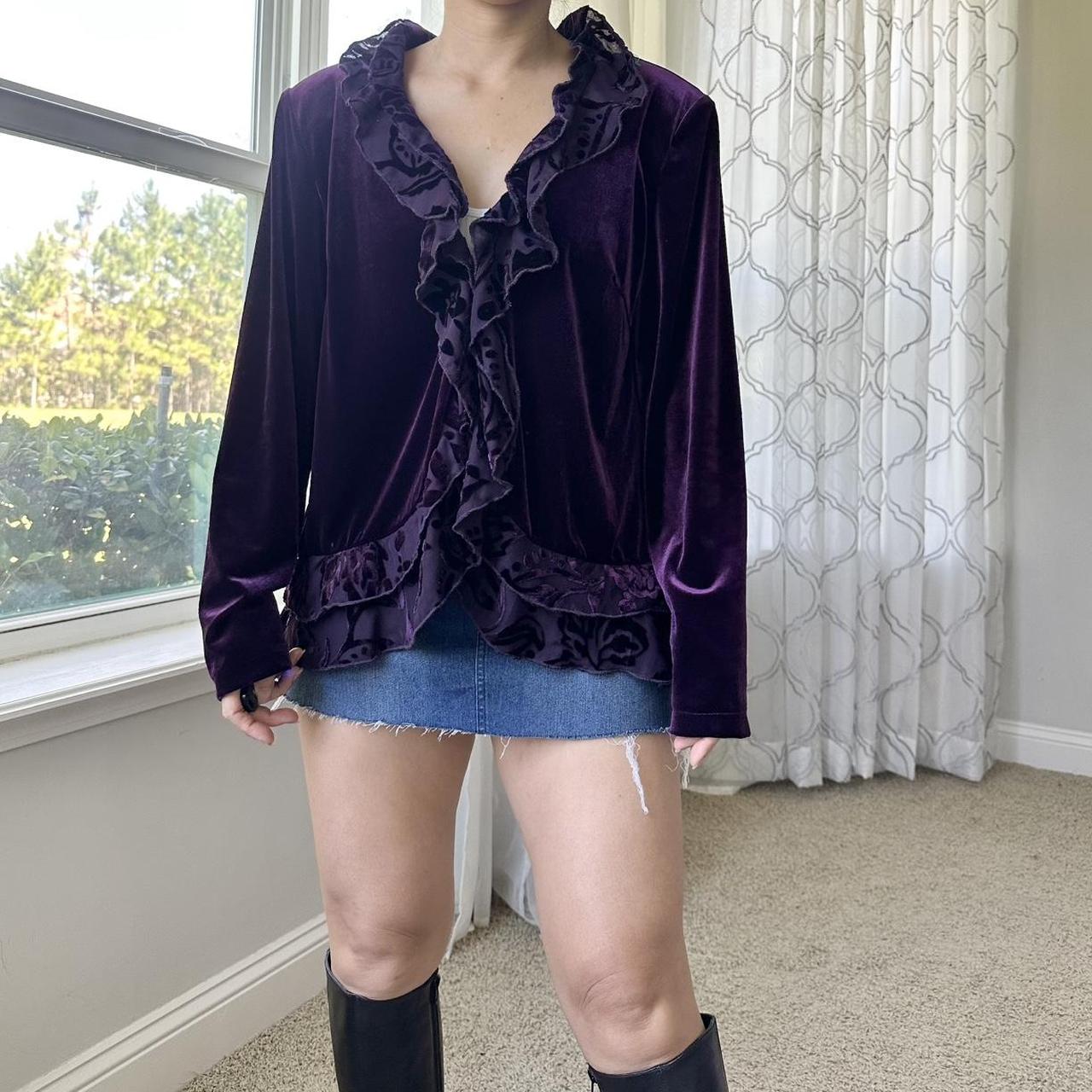 MSK Women's Purple Blouse