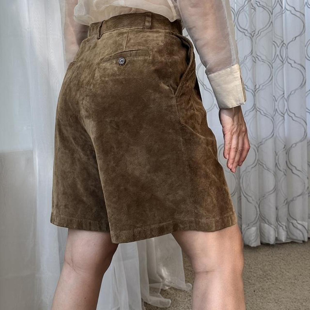 Ralph Lauren Women's Brown and Tan Shorts