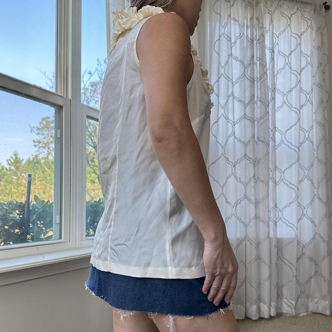 J.Crew Women's Cream Blouse