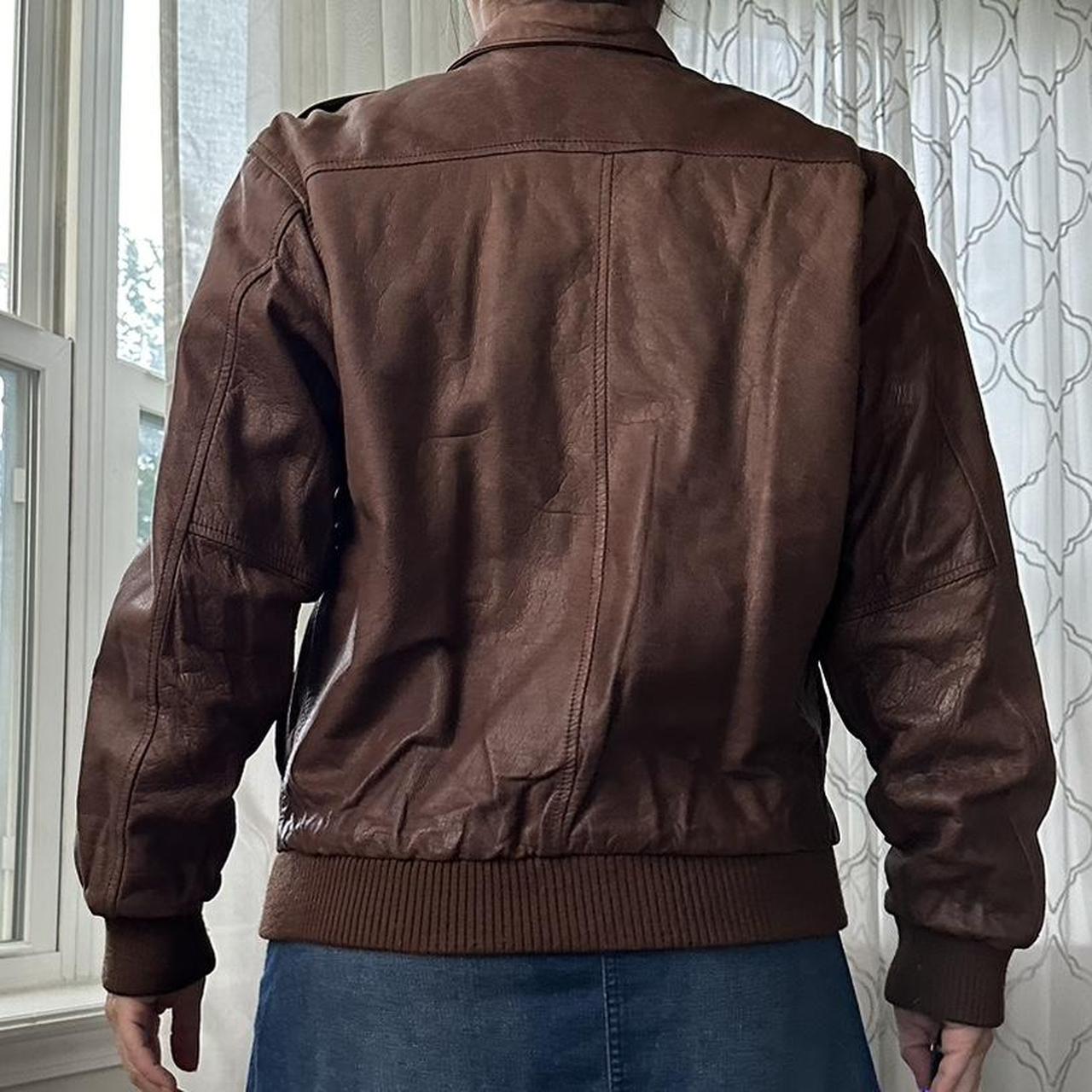 Women's Tan and Brown Jacket