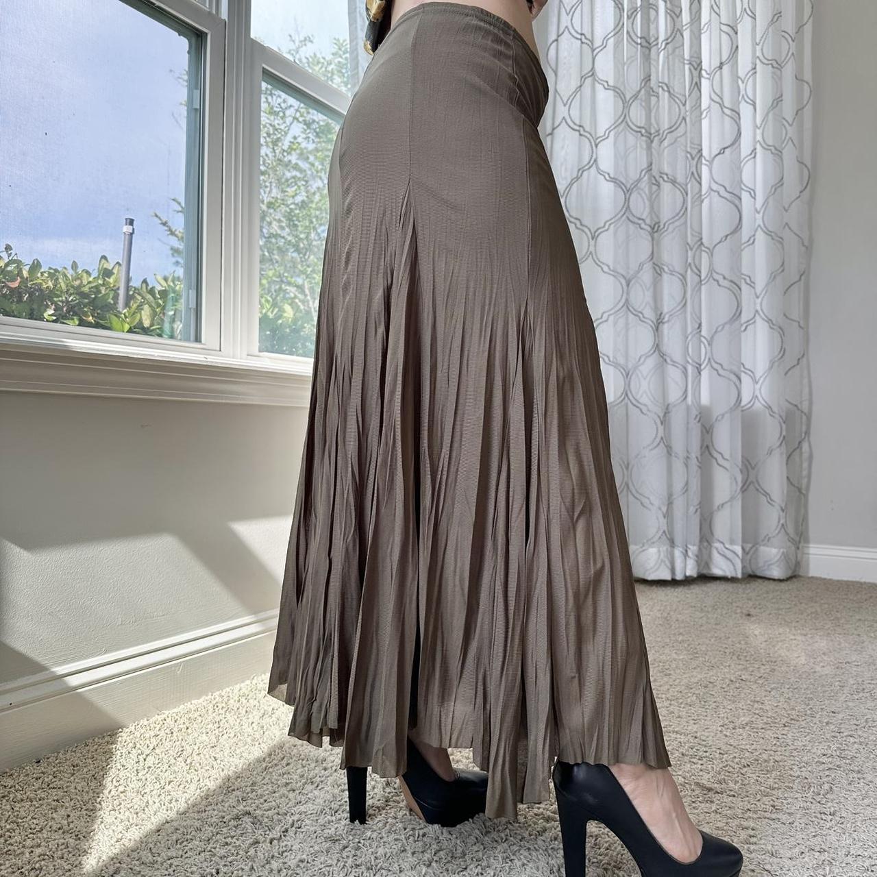 Rafaella Women's Brown and Khaki Skirt
