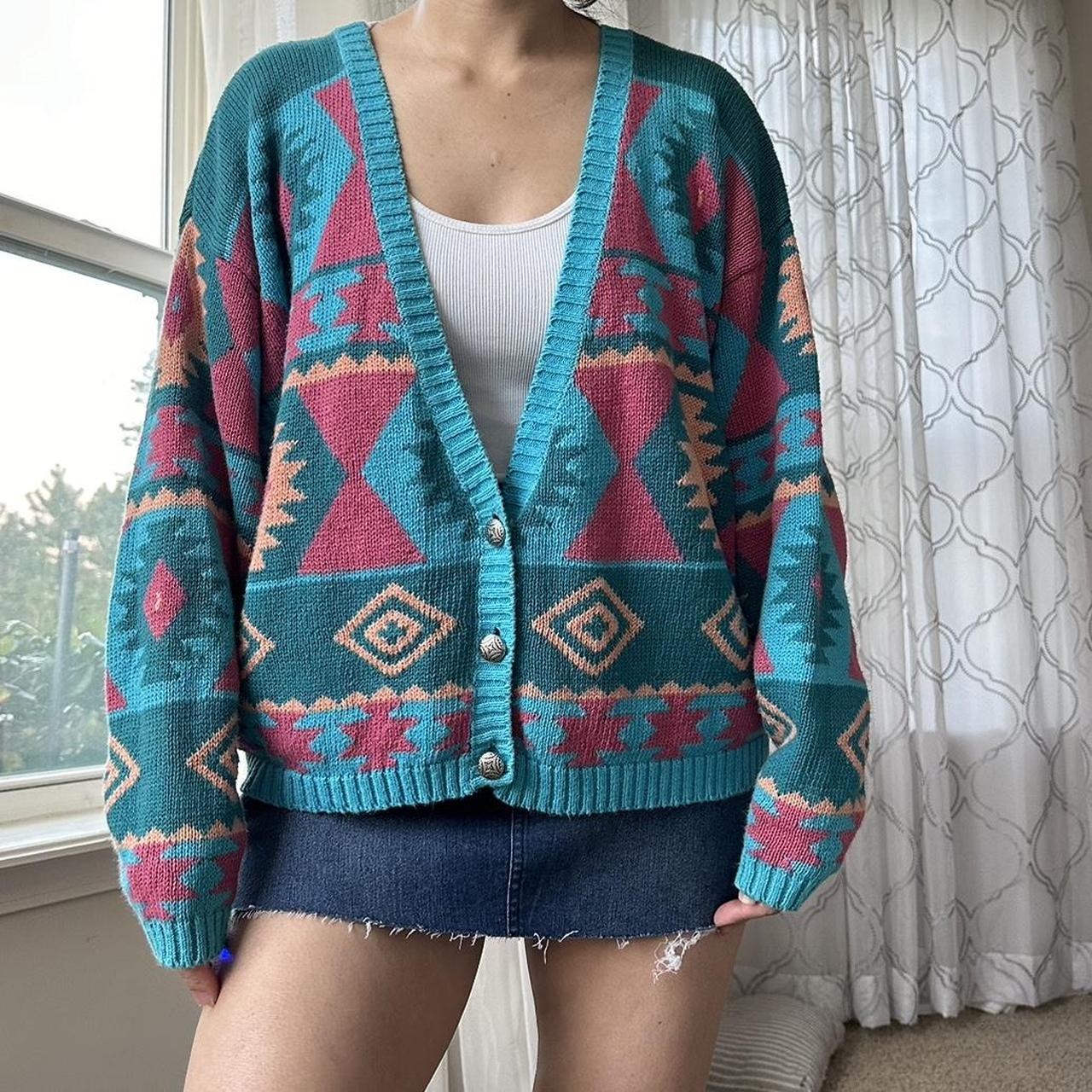 VTG western cardigan
