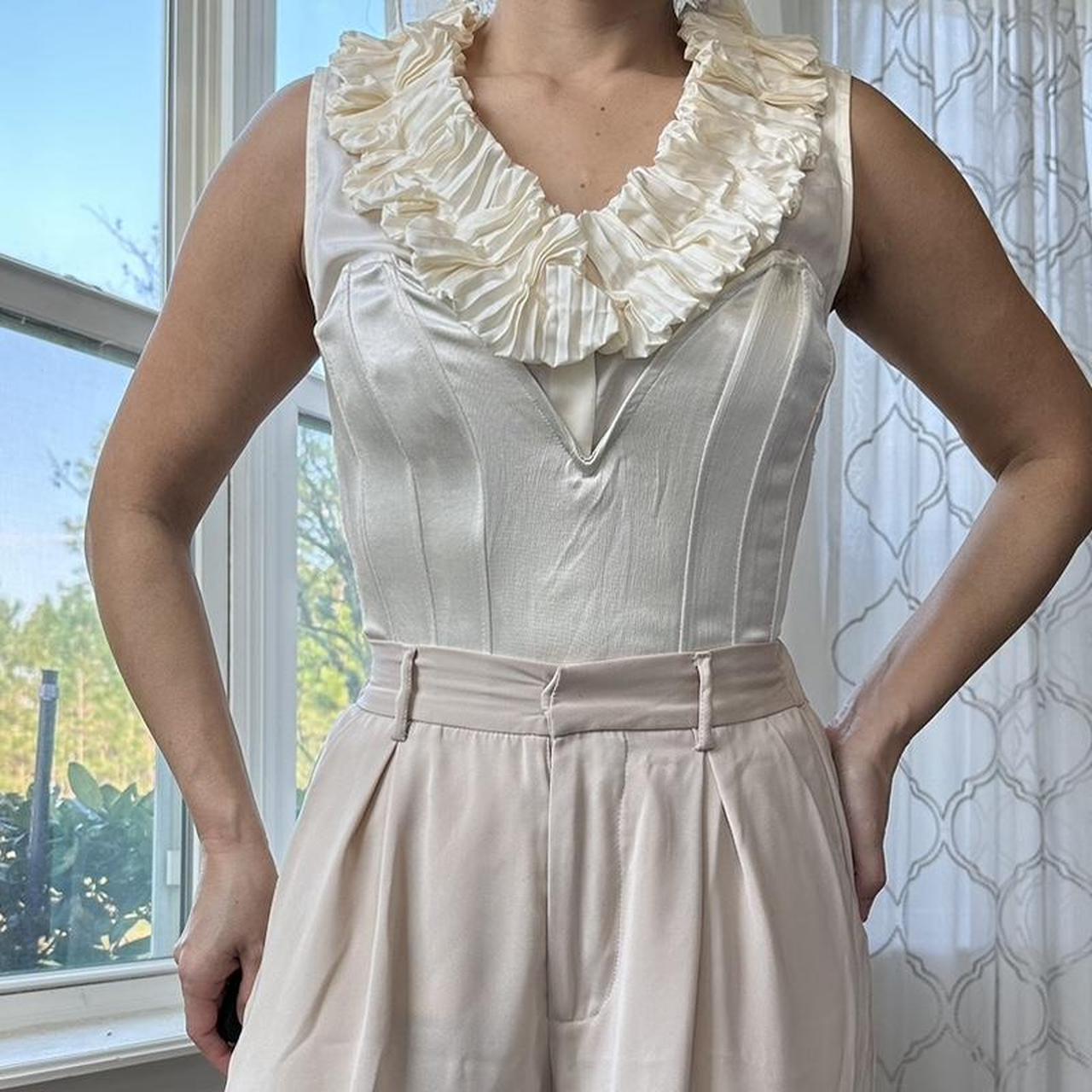 J.Crew Women's Cream Blouse