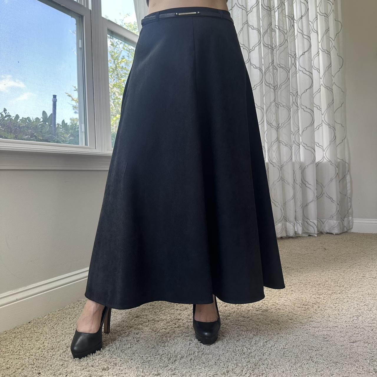 Focus 2000 Women's Black and Silver Skirt