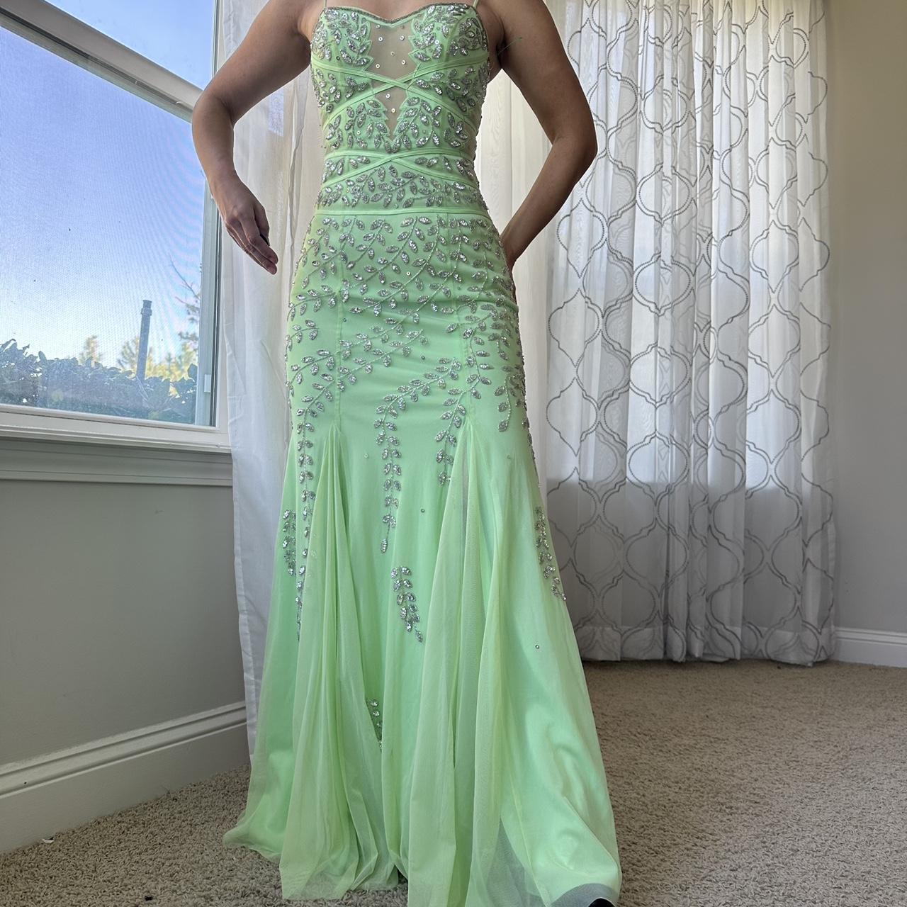Cache Women's Green Dress