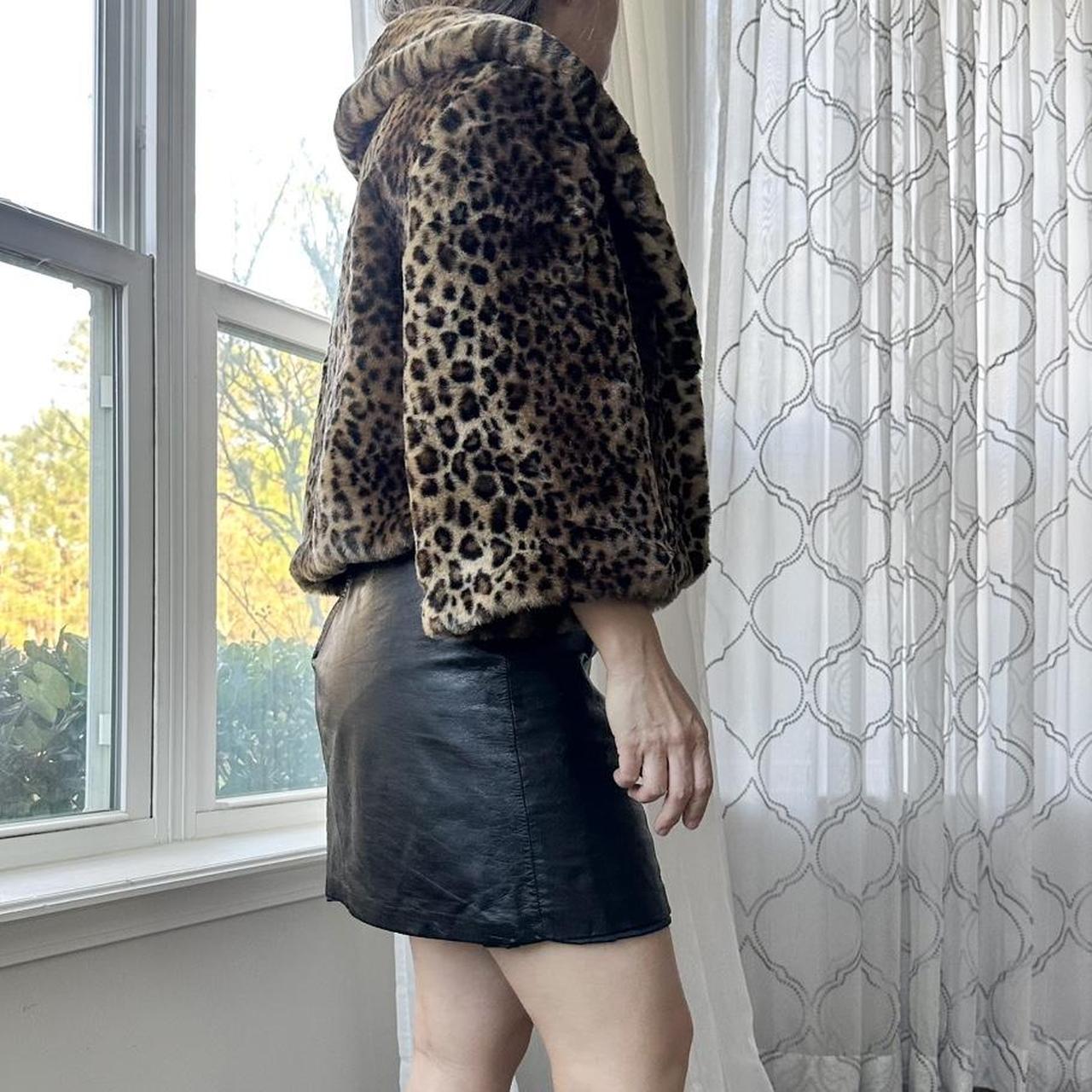 Women's Black and Tan Jacket