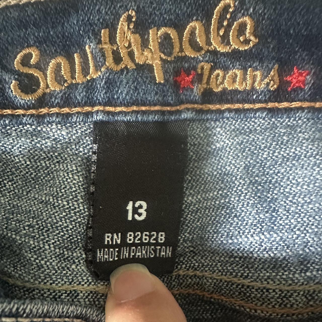 Women's Blue and Navy Jeans