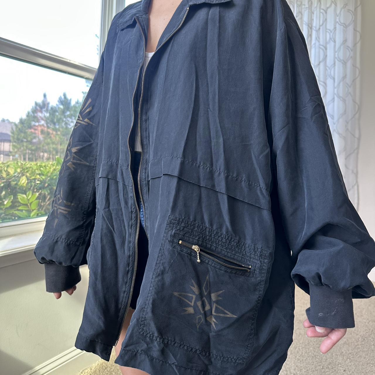 Women's Black and Gold Jacket