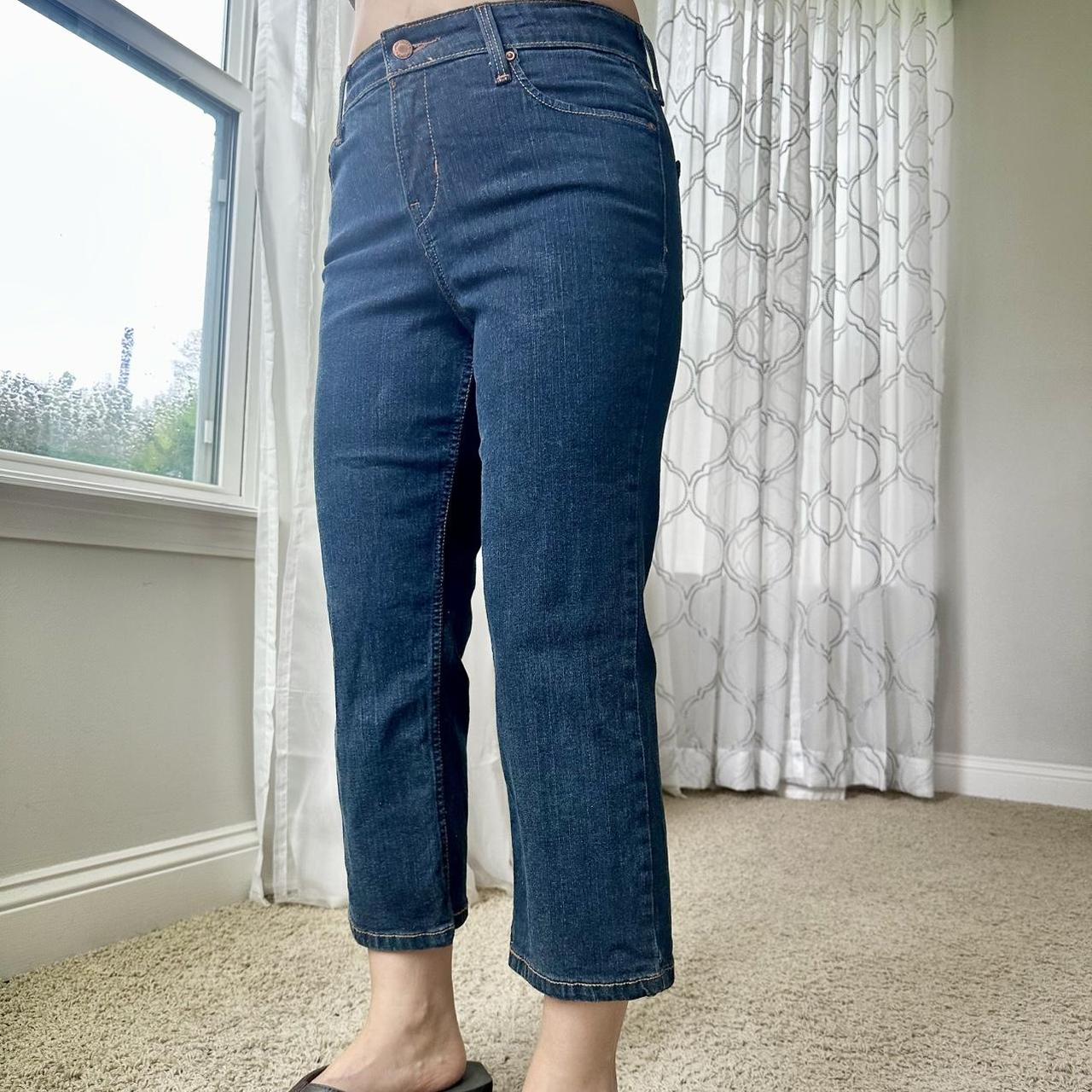 Levi's Women's Blue and Navy Jeans