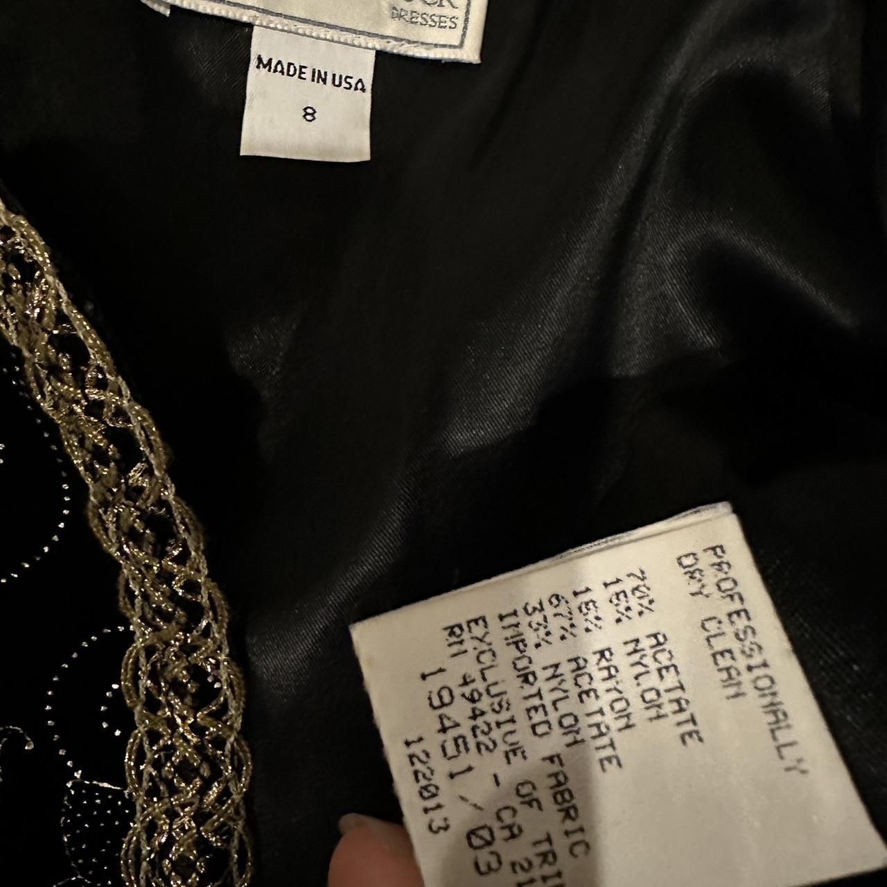 Women's Black and Gold Jacket