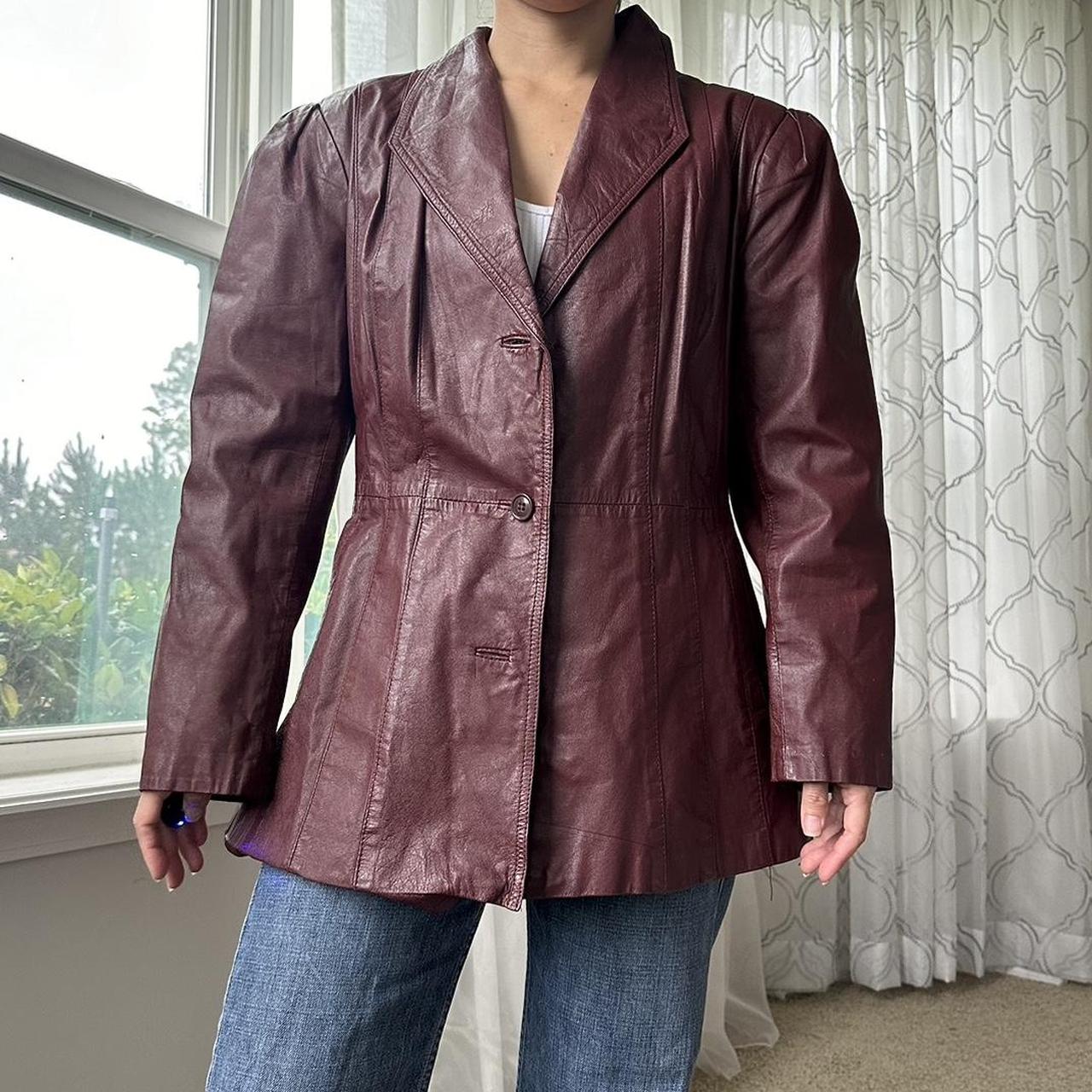 Women's Burgundy Jacket