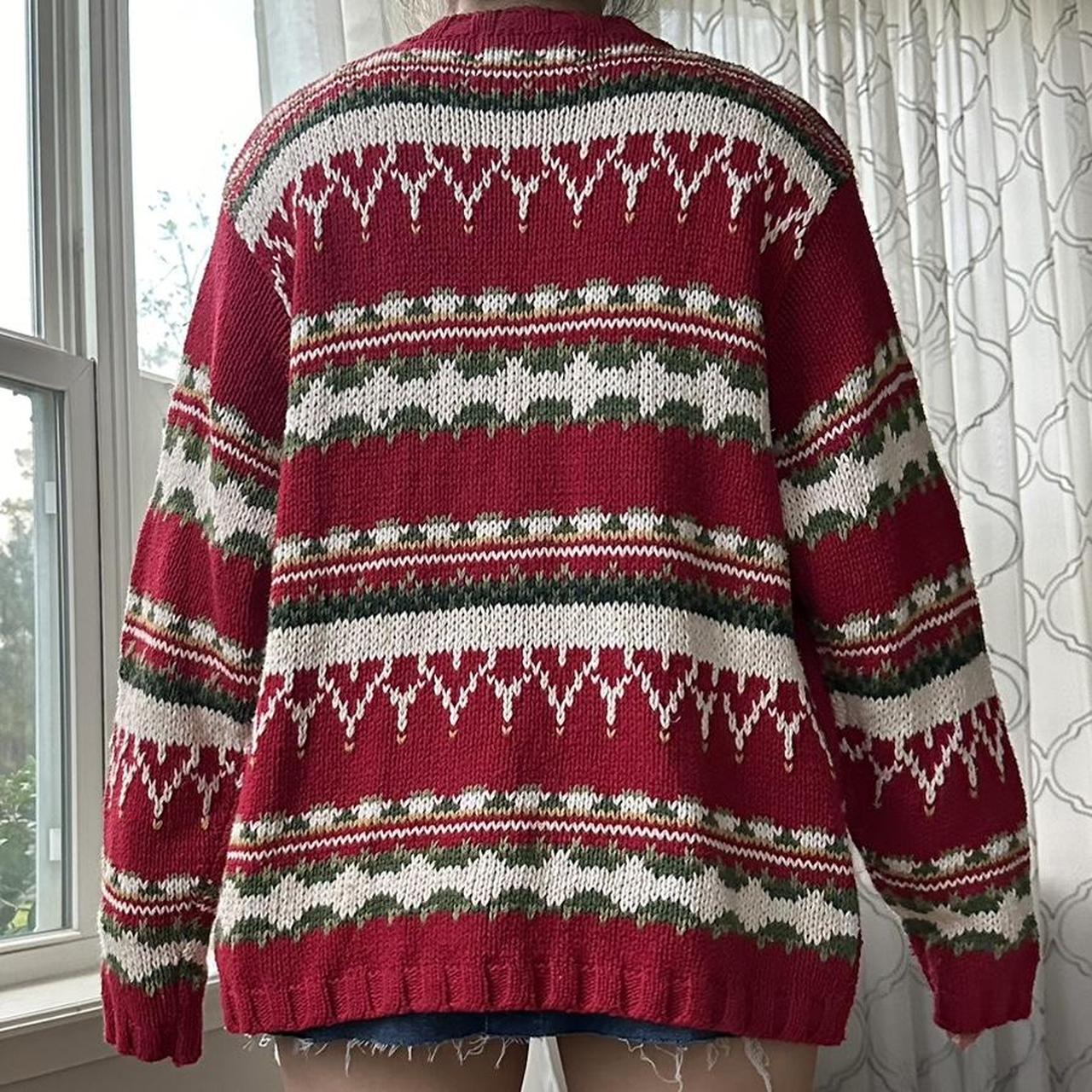 Women's Red Cardigan