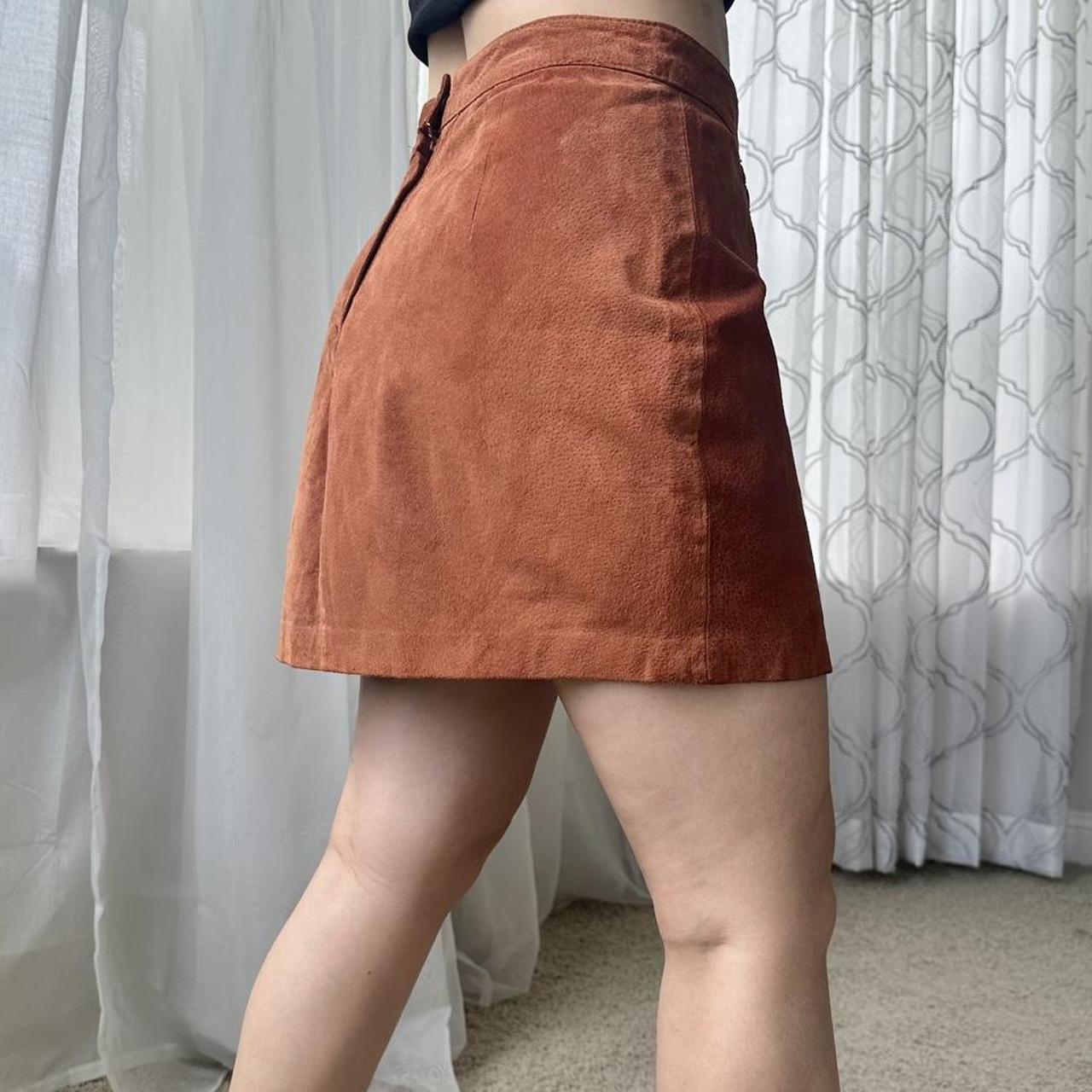 Women's Orange Skirt