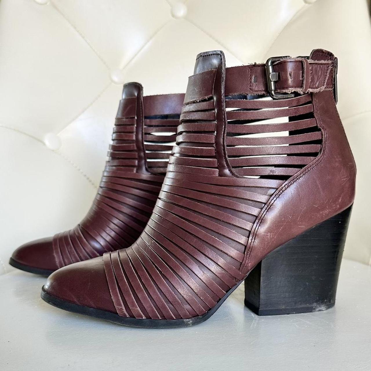 Women's Burgundy Boots