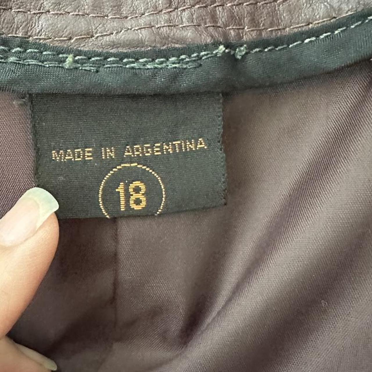 Women's Brown and Burgundy Jacket