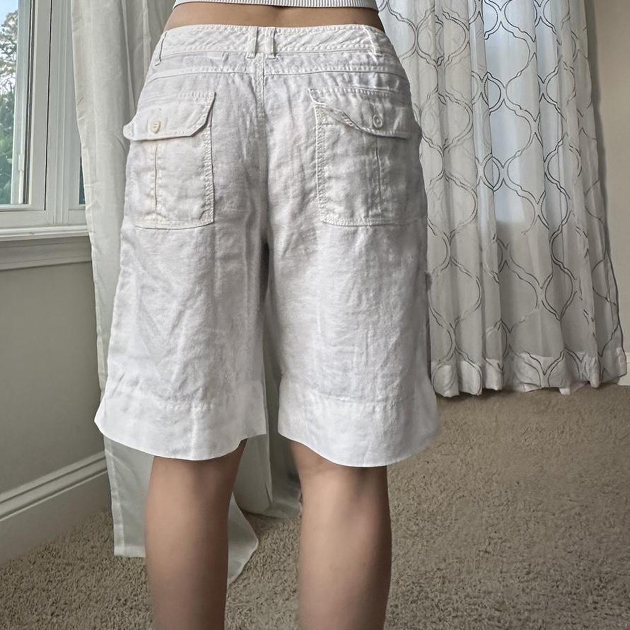 Coldwater Creek Women's White and Cream Shorts