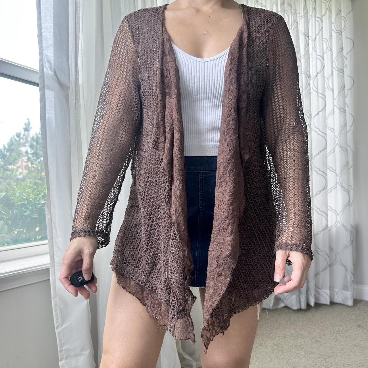 Women's Brown Cardigan