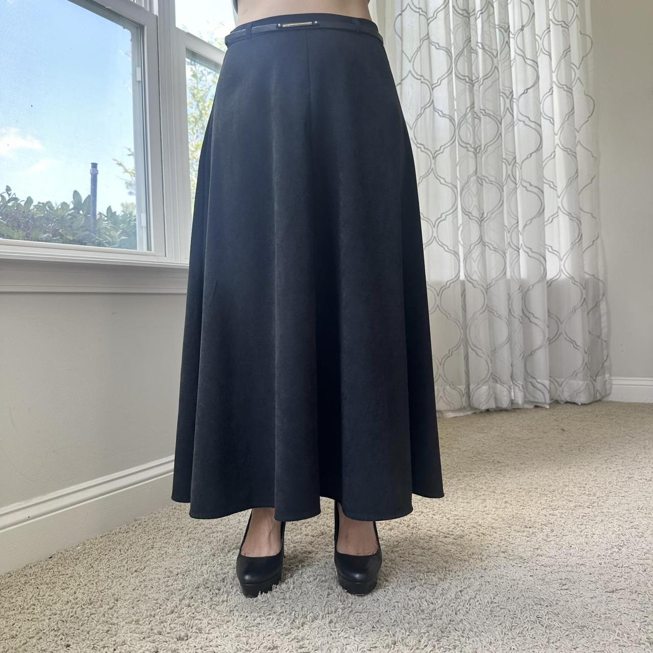 Focus 2000 Women's Black and Silver Skirt