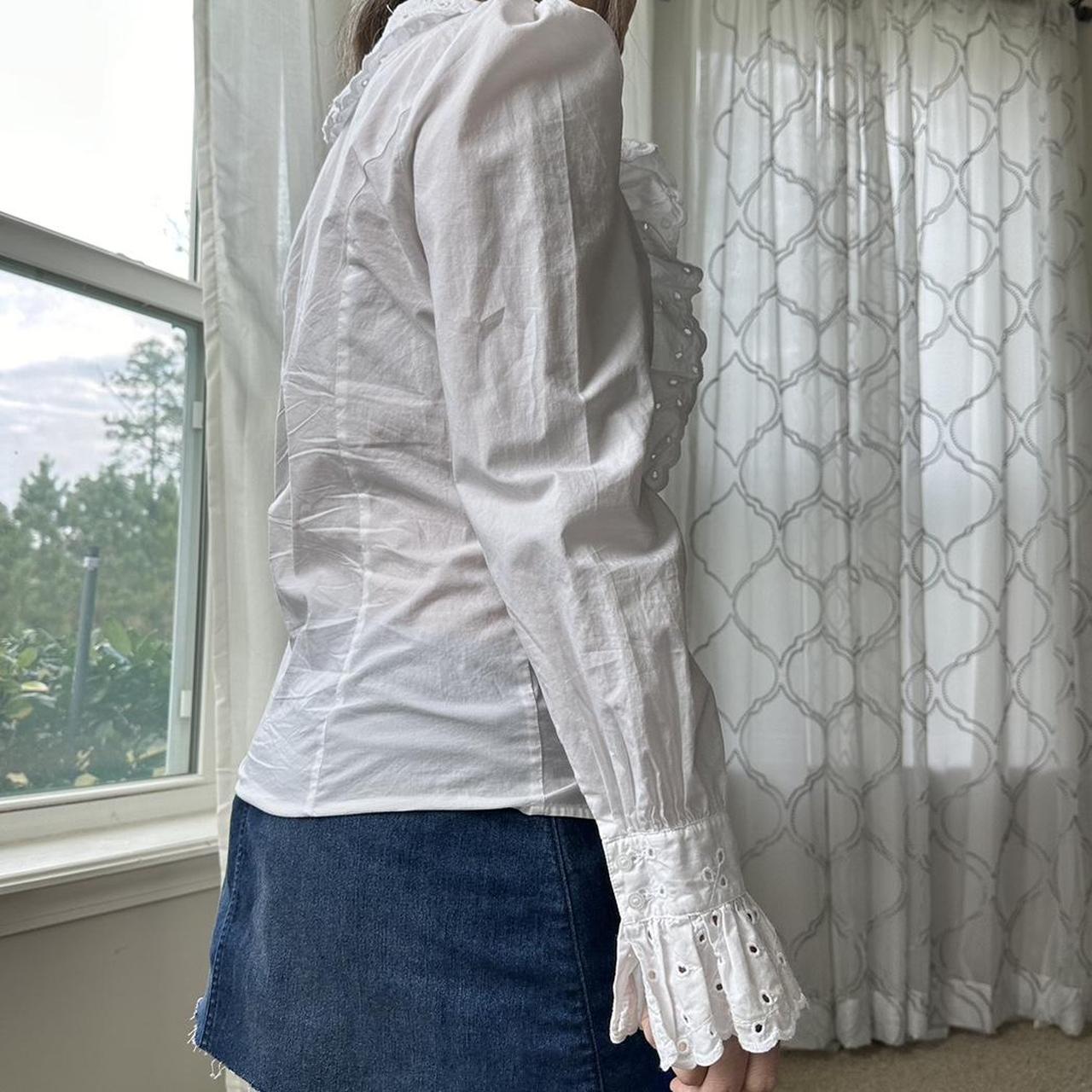 THE LIMITED Women's White Blouse