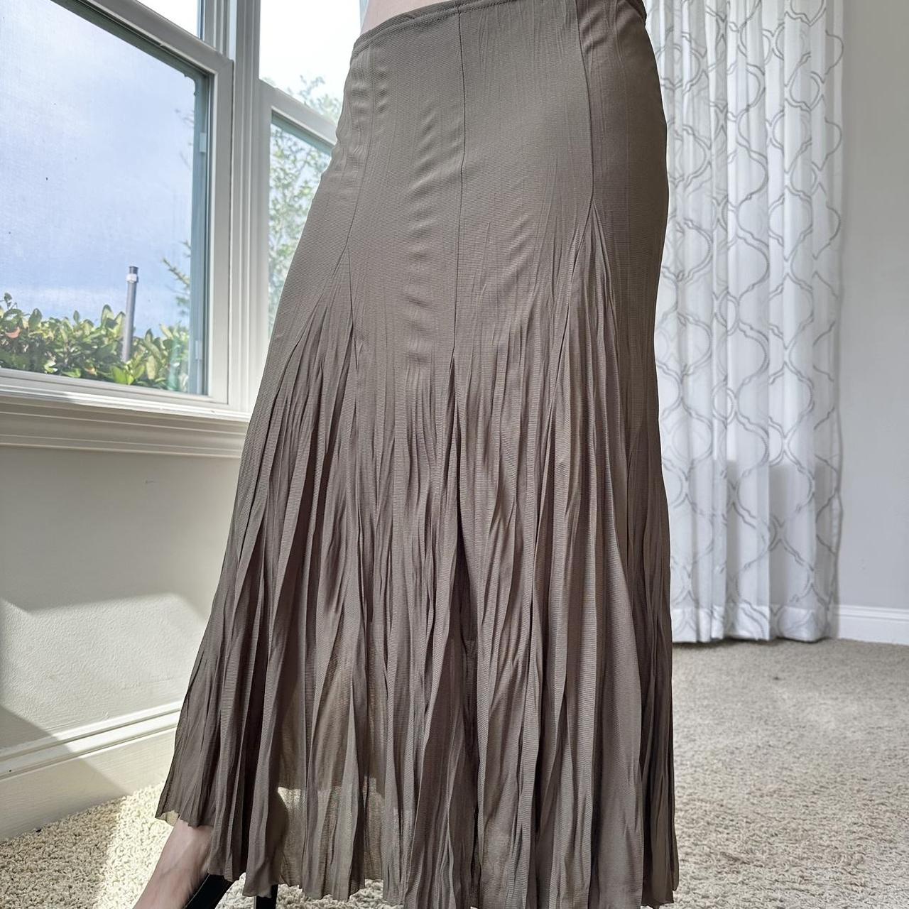 Rafaella Women's Brown and Khaki Skirt