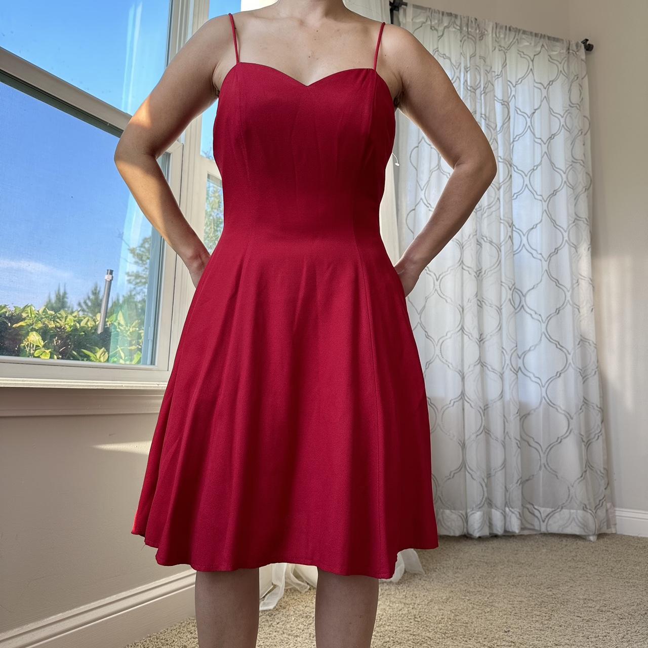 Women's Red Dress