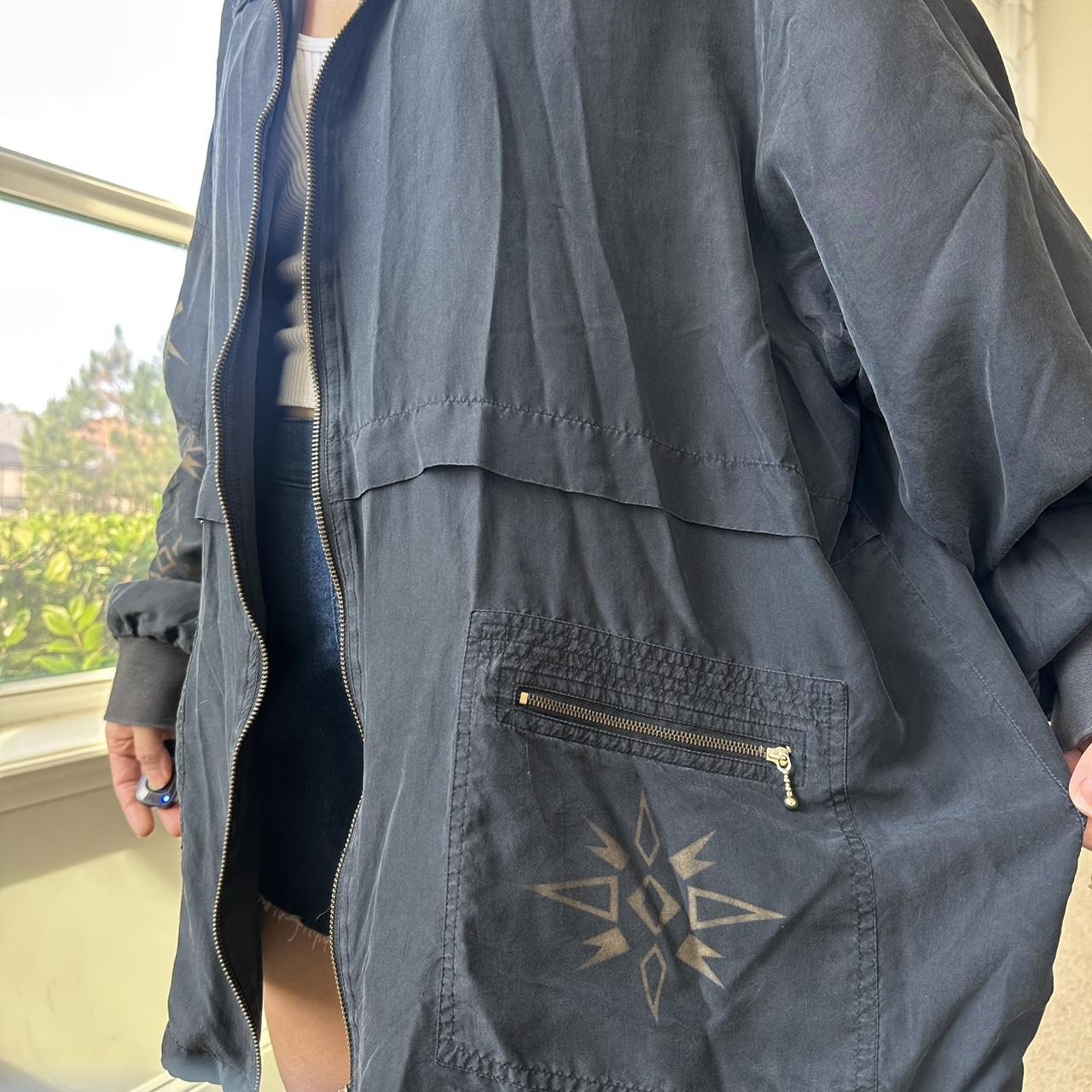 Women's Black and Gold Jacket