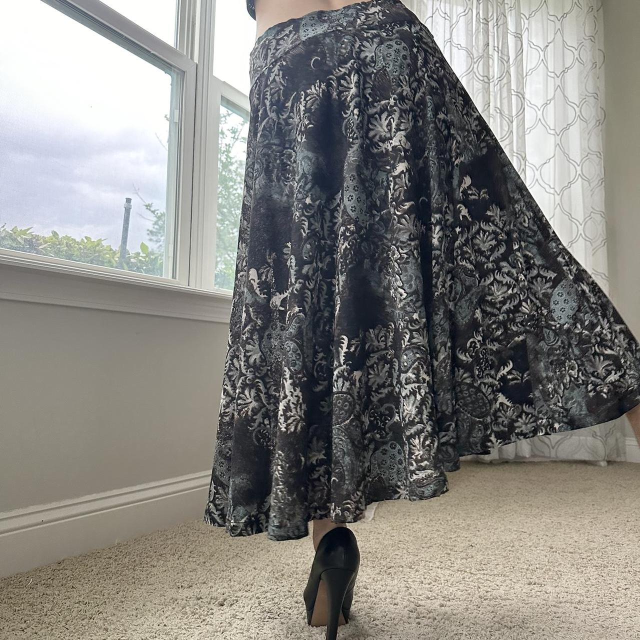 Jones New York Women's Black and Brown Skirt
